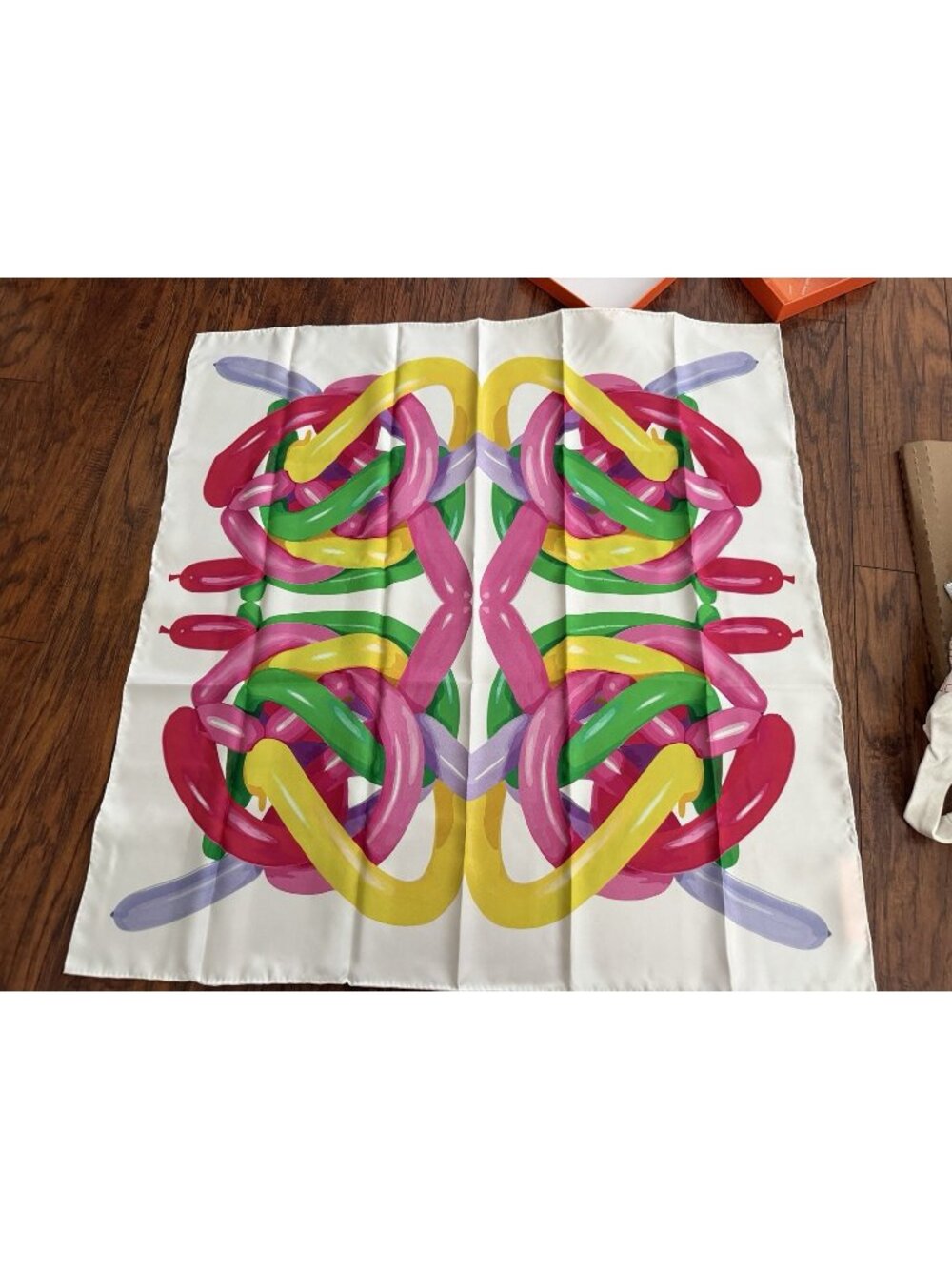CJ Hendry Keff Joons Silk Scarf Limited x/200 Made In France New Unused